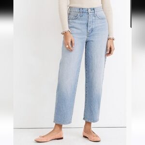 Madewell Balloon Jeans in Hewes Wash Size 33P